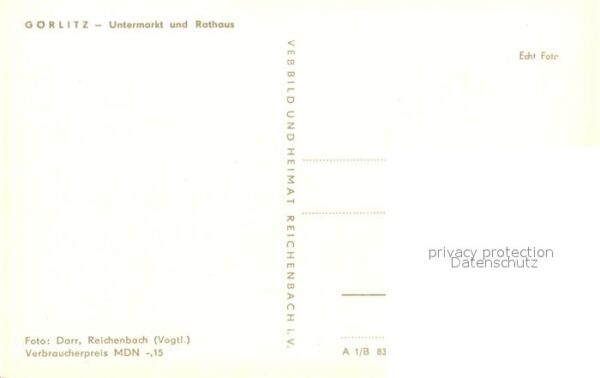 Goerlitz Sachsen Untermarkt Rathaus – Bild 2