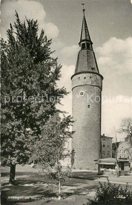 Kitzingen Main Der Schiefe Turm