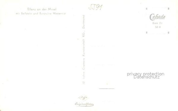 Ellenz Beilstein Burgruine Metternich – Bild 2