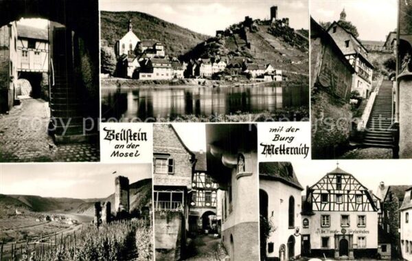 Beilstein Mosel Burg Metternich Stadtansichten