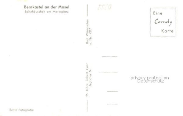 Bernkastel-Kues Spitzhäusen Marktplatz – Bild 2