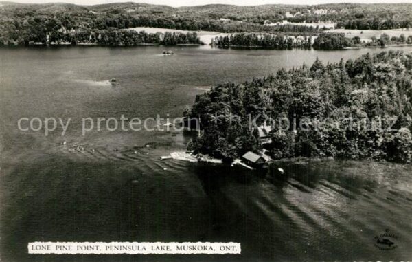 Muskoka Lakes Peninssula Lake Lone Pine Point