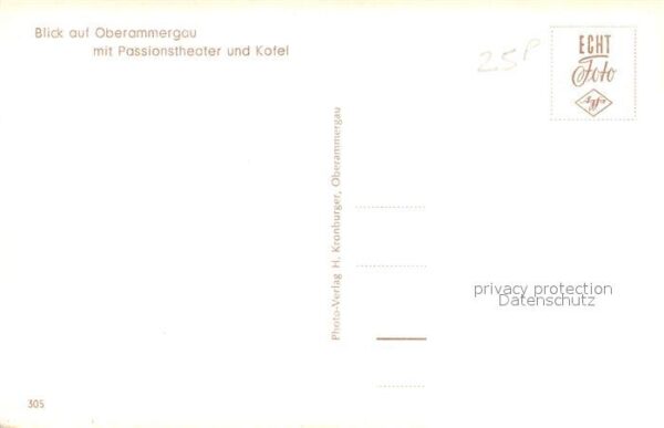 Oberammergau Passionstheater Kofel – Bild 2