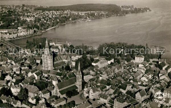 Konstanz Bodensee Fliegeraufnahme
