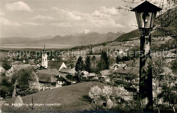 Bad Kohlgrub Panorama Kirche Loisachtal