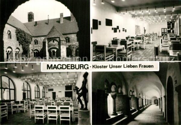 Magdeburg Kloster Unser Lieben Frauen Kreuzgang T