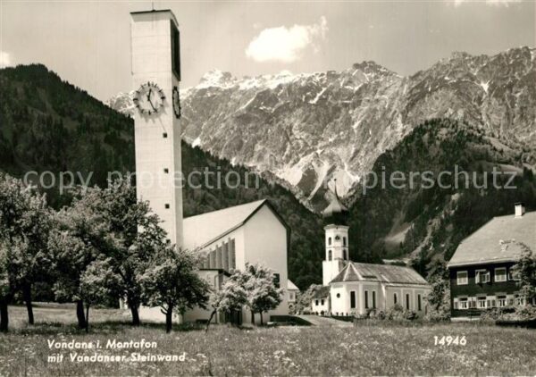 Vandans Vorarlberg Vandanser Steinwand Kirche