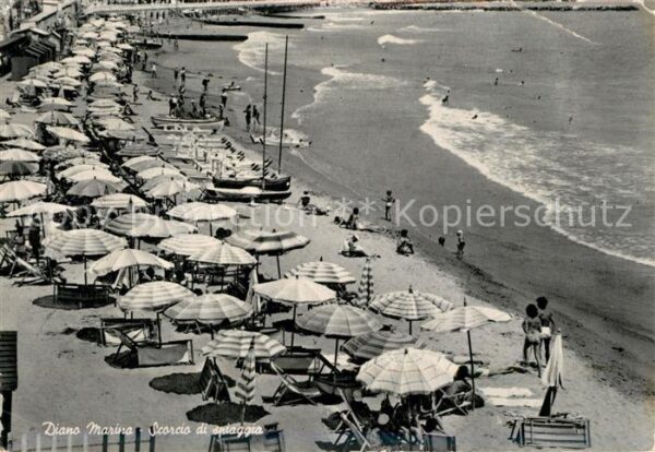 Diano Marina Scorcio di spiaggia