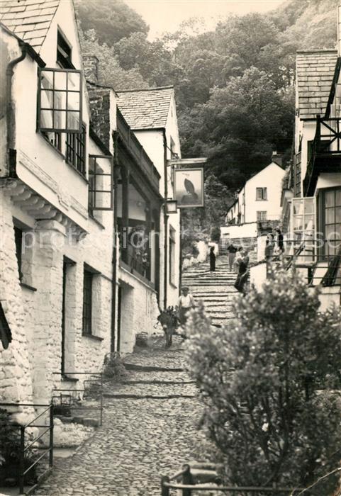 Clovelly High Street