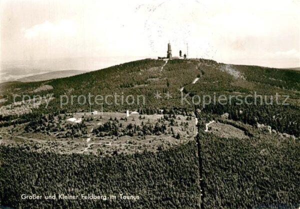 Grosser Feldberg Taunus Kleiner Feldberg Panorama