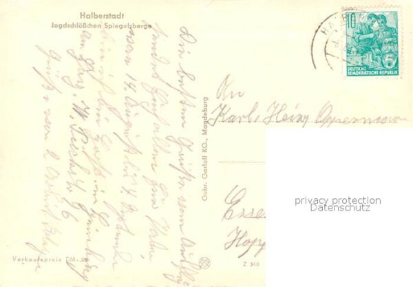 Halberstadt Jagdschlösschen Spiegelsberge – Bild 2