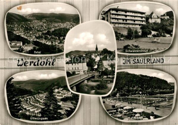 Werdohl Schwesternhaus Ütterlingsen Freibad Pan