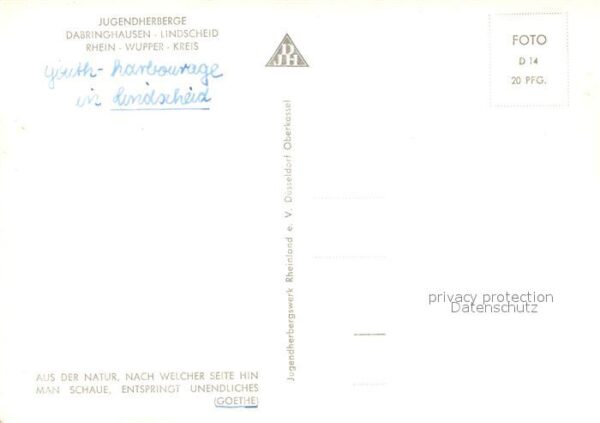 Lindscheid Dabringhausen Jugendherberge – Bild 2