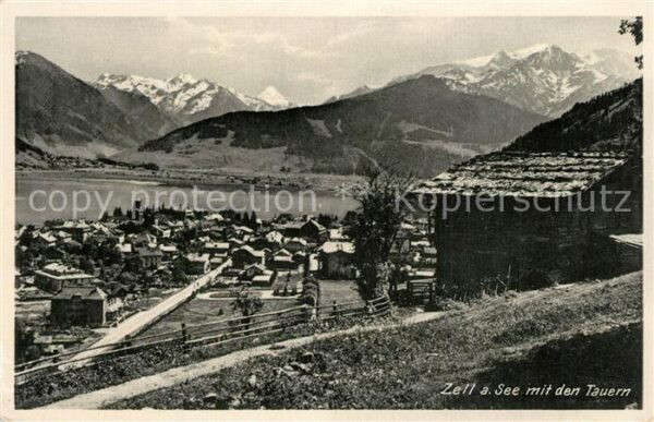 Zell See mit Tauern