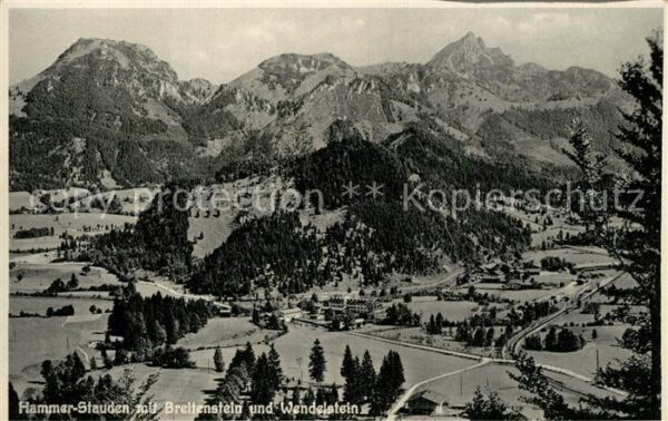 Wendelstein Berg Hammer-Stauden mit Breitenstein