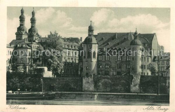 Koblenz Rhein Alte Burg
