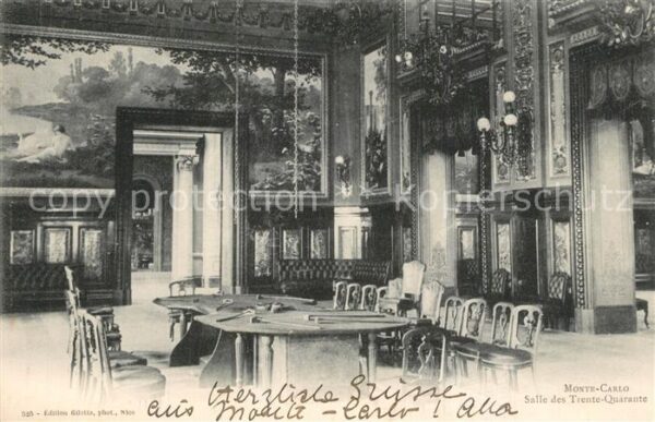 Monte-Carlo Salle des Trente Quarante