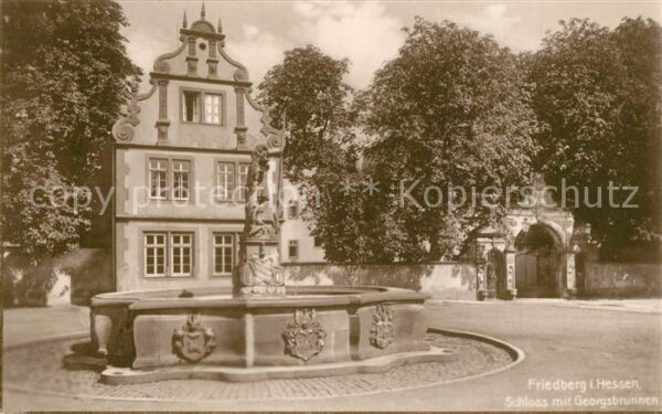 Friedberg Hessen Schloss Georgsbrunnen