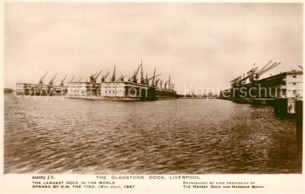 Liverpool The Gladstone Dock