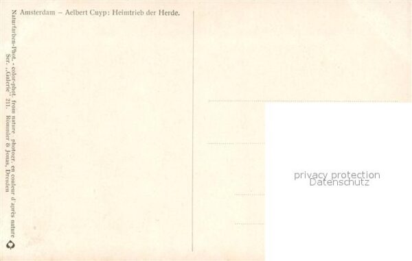Amsterdam Niederlande Heimtrieb der Herde Aelbert Cuyp – Bild 2