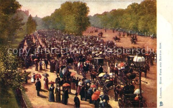 London Hyde Park Rotton Row