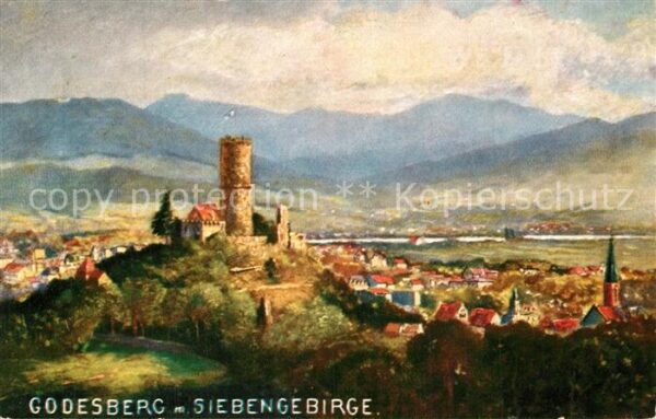 Godesberg Bad Burg Turm