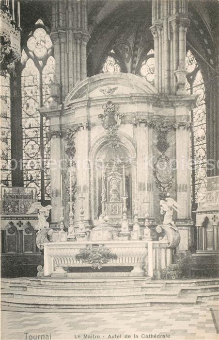 Tournai Hainaut Le Maitre Autel de la Cathedrale