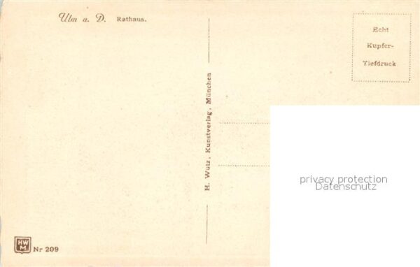 Ulm Donau Rathaus – Bild 2