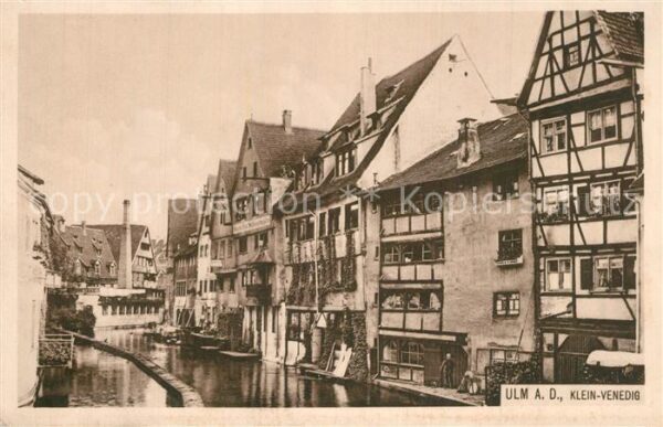 Ulm Donau Klein Venedig