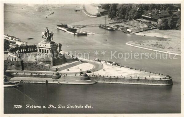 Koblenz Rhein Das Deutsche Eck