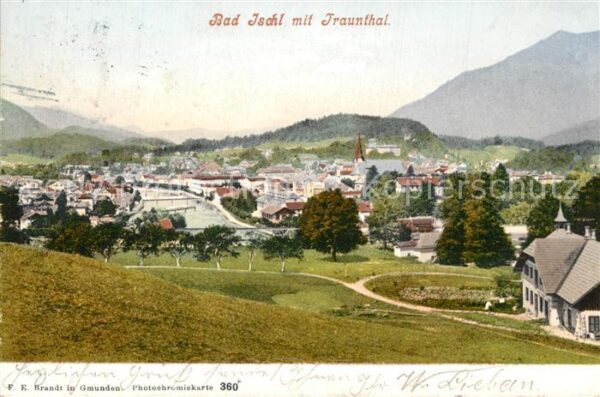 Bad Ischl Salzkammergut Traunthal Panorama