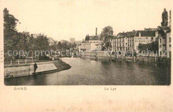Gand Belgien La Lys