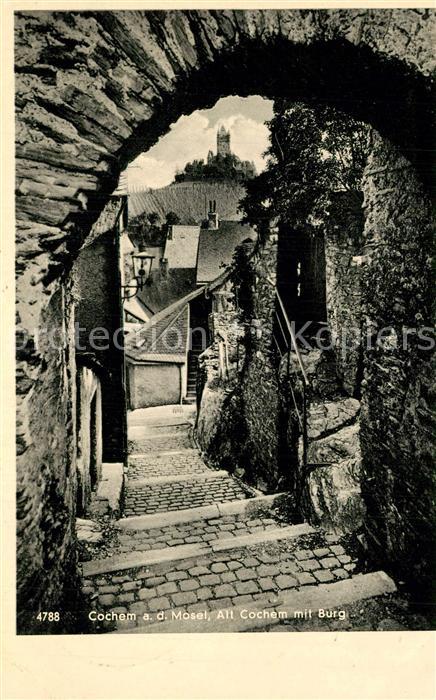 Cochem Mosel Alt Cochem Burg