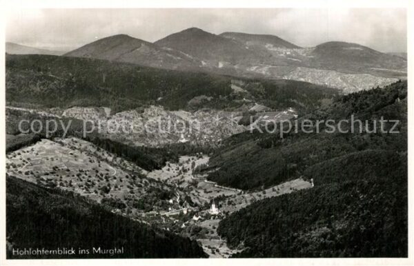 Kaltenbronn Gernsbach Hohloh Panorama