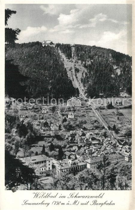 Bad Wildbad Sommerberg Bergbahn