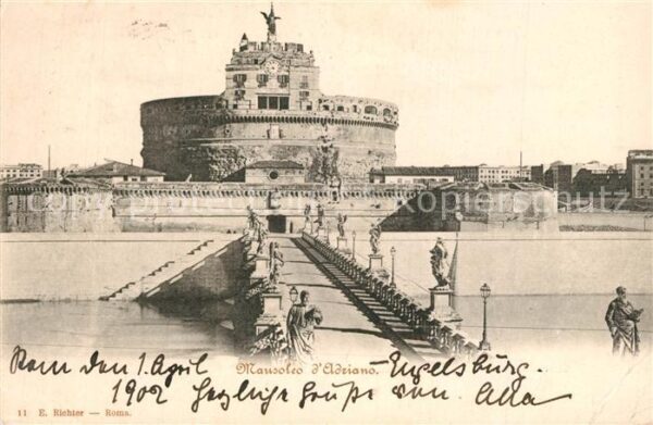 Roma Rom Mausoleo Adriano Engelsburg