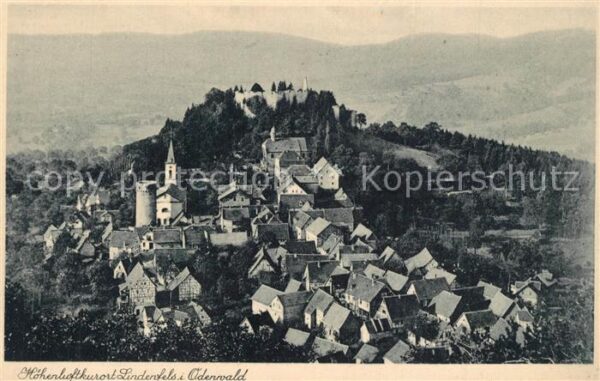 Lindenfels Odenwald Panorama