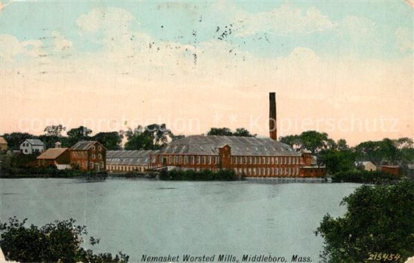 Middleboro Nemasket Worsted Mills