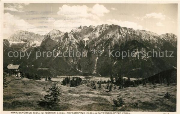 Kranzberghaus Wörner Karspitze Karwendelspitze