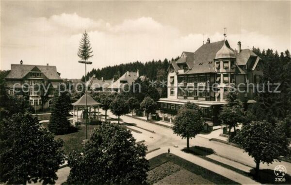Koenigsfeld Schwarzwald Hindenburgplatz