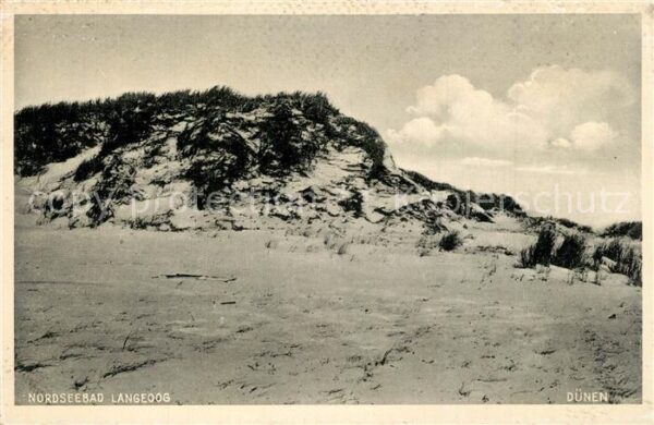 Langeoog Nordseebad Panorama