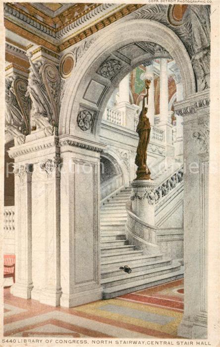 Bibliothek Library Library of Congress North Stairway