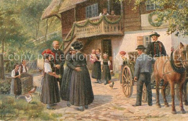 Hoffmann Heinrich Abschied vom Elternhaus