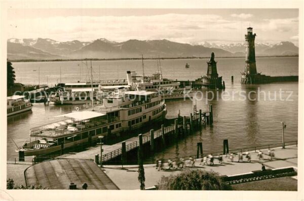 Motorschiffe Allg?u Lindau Bodensee Aussicht vom Hot
