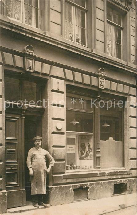 Schuhmacher Privatfoto-Ak