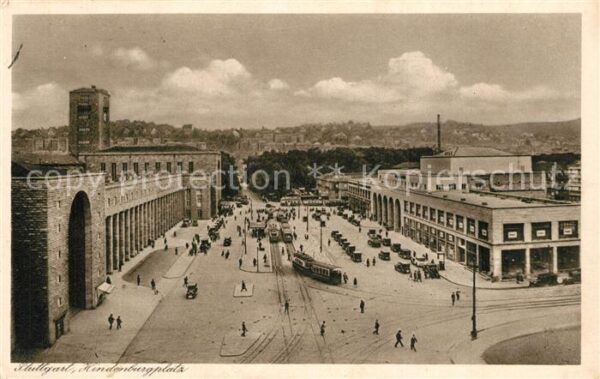 Strassenbahn Stuttgart Hindenburgplatz