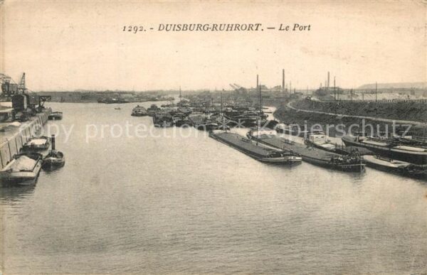 Hafenanlagen Frachtschiffe Duisburg-Ruhrort