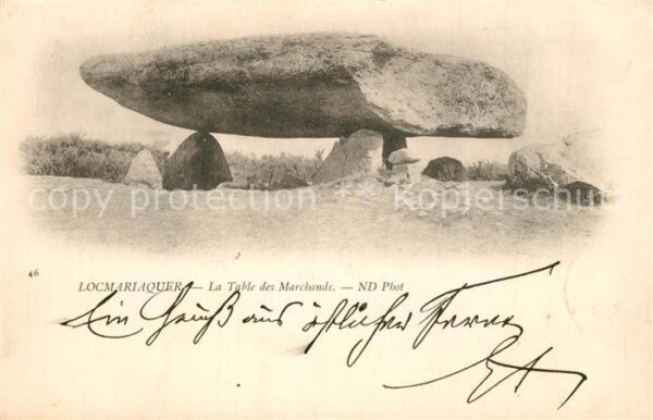 H?nengrab Locmariaquer Table des Marchands