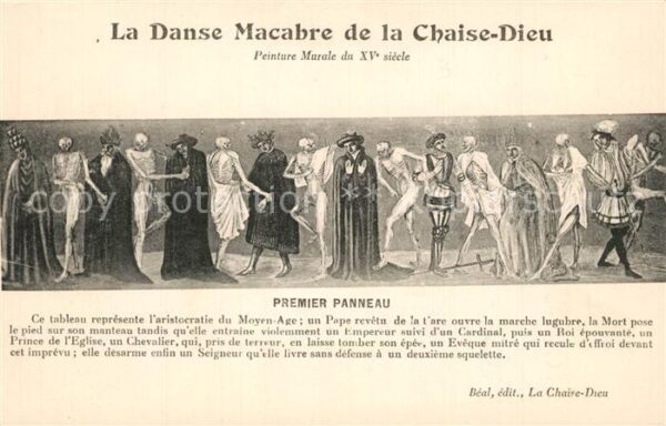 Tod Totentanz Danse Macabre de la Chaise-Di