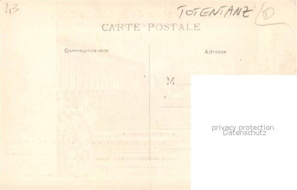 Tod Totentanz Danse Macabre de la Chaise-Di – Bild 2